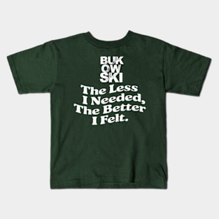 Bukowski Kids T-Shirt